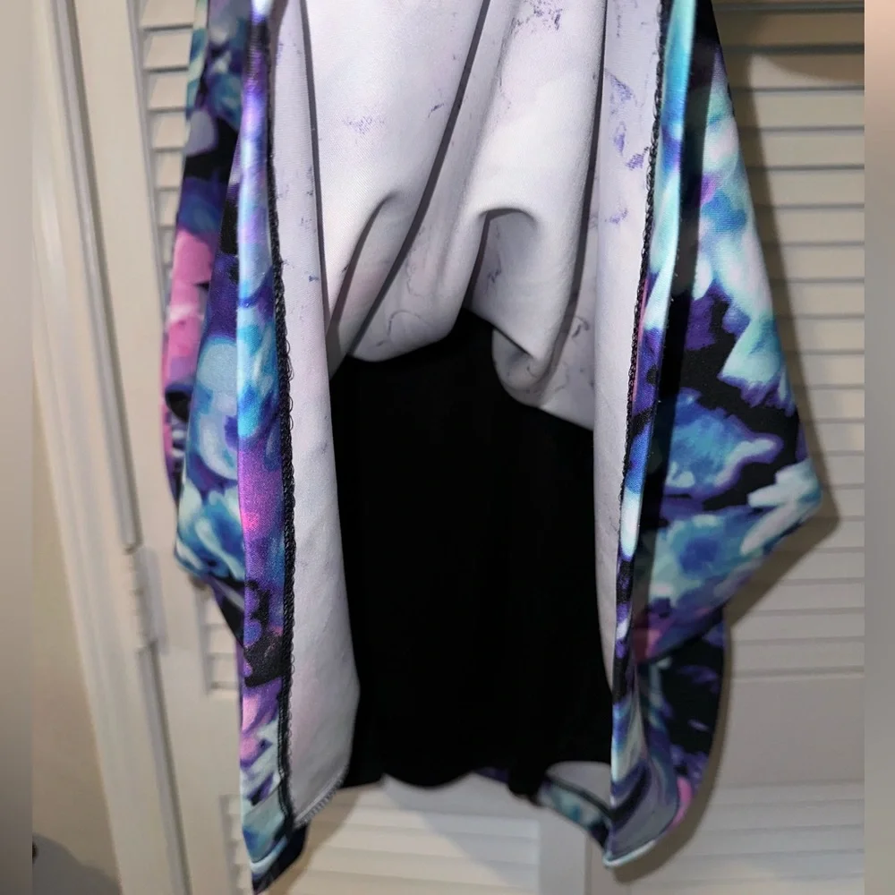 Vince Camuto Floral Scuba Watercolor Dress - Fit & Flare with Pockets - Picture 8 of 10